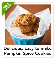 Pumpkin Oatmeal Spice Cookies